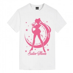T-shirt de lune de glace d'eau Sailor Moon Anime Girl T-shirt