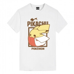 Pikachu in Hat Tee Pokemon Anime Chemises pour enfants