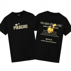 포켓몬 피카츄 티셔츠 애니메이션 그래픽 티셔츠