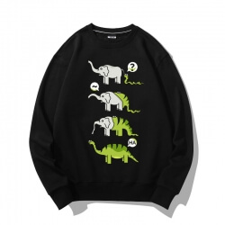 Sweatshirts Manteau éléphant serpent Swallow