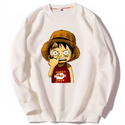 <p>One Piece Sweatshirts Anime Zwart Jasje</p>
