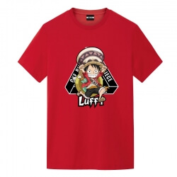 Tek Parça Luffy Tshirt Anime Grafik Tees