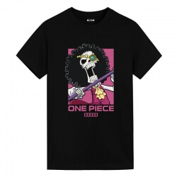 One Piece Brook Tshirts Vintage Anime T Shirts