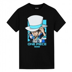 Rob Lucci Camiseta One Piece Anime Impresso Camisetas
