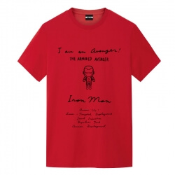 Cămașe de design pentru bărbăți de fier Iron Man tricou de Crăciun