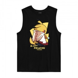 Naruto Pikachu Tee Débardeurs Pokemon Anime Girl Shirt