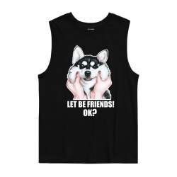 Hund Husky Tank Tops T-Shirt