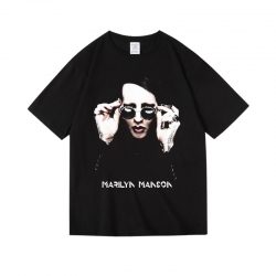 <p>Rock Marilyn Manson Tees Cool T-Shirt</p>
