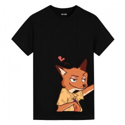 T-shirts noirs de qualité Fox
