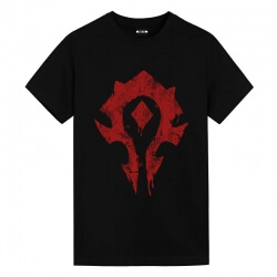 Camiseta do logotipo da horda de World of Warcraft