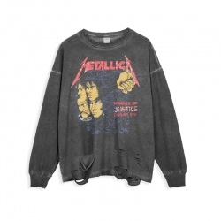 <p>เสื้อยืดผ้าฝ้าย Rock N Roll Metallica Tee</p>
