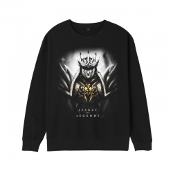 LOL Jarvan Sweatshirt League of Legends Azir Marka Kapüşonlu Üst