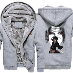 Sweats à capuche chauds d'hiver Naruto Uchiha Itachi