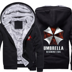 Resident Evil Paraply Winter Warm Hoodies