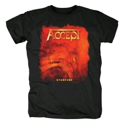 Accept Band Tee Shirts Germany Metal Rock T-Shirt