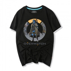  Tshirt gráfico do herói de Overwatch dos camisetas de Ana