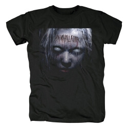 T-shirt Annihilator Band Canada T-shirts Rock en métal