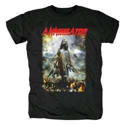 Annihilator T-shirt Canada Metal Rock Band skjorter