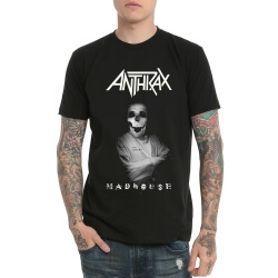 Anthrax Heavy Metal Rock T-Shirt Black