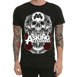 Asking Alexandria Rock T-Shirt Heavy Metal Tee