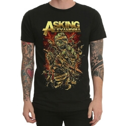 Asking Alexandria Rock T-Shirt Heavy Metal Tshirt