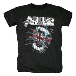 Asking Alexandria Tee Shirts Uk Punk Rock T-Shirt
