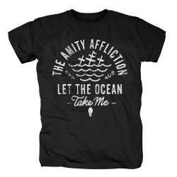 T-shirt génial The Amity Affliction T-shirts graphiques en métal hard rock