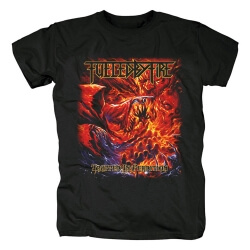 Awesome Fueled By Fire Tshirts Us Metal Punk Rock T-Shirt