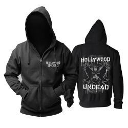 Ehrfürchtige Hollywood-untote Hoodie-Metallfelsen-Sweatshirts