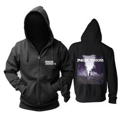 Awesome düşünün Dragons Roots Hoody Bize Rock Band Hoodie