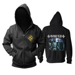 Hoodie impressionante da faixa da música do metal de Califórnia da cabeça da máquina