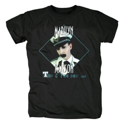 T-shirt génial de Marilyn Manson nous t-shirts en métal