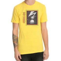 Bad Brain Metallic Rock Print T-Shirt