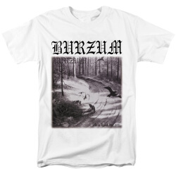 Nejlepší trička Burzum Tee Norsko Hard Rock Metal Punk T-Shirt