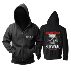 Best Eminem Survival Hooded Sweatshirts Hard Rock Music Hoodie