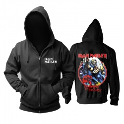 Migliori felpe Iron Maiden Hoodie Uk Metal Punk Rock Band