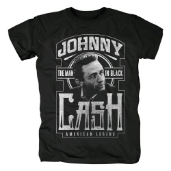 Najlepšie Johnny Cash T-Shirt Country Music Rock Grafické Tees