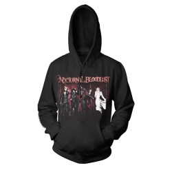 Meilleur sweatshirt à capuche Bloodlust Nocturne Japon Metal Rock