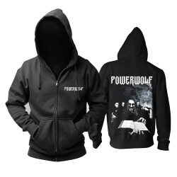 En iyi Powerwolf Kapüşonlu Sweatshirt Almanya Metal Müzik Hoodie