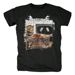 En iyi Fahişe Disfiguremen Tişört Hard Rock Metal Tişörtleri