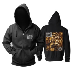 Cămașă de sudură din metal cu cea mai bună epocă din metal Napalm Death Hoodie