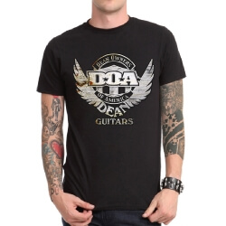 Black Heavy Metal D.O.A. Band Rock T-Shirt 