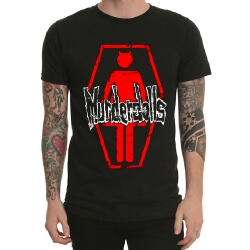 ブラックヘビーメタルMurderdollsバンドロックTシャツ