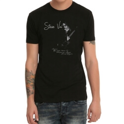T-shirt Rock noir Steve Vai Band en métal lourd 