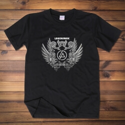 T-shirt preto de Linkin Park legal