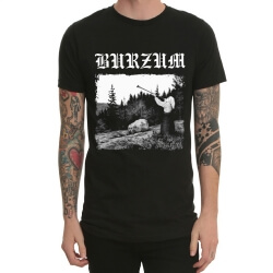 T-shirt Burzum varg en métal noir