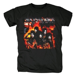 Siyah Peçe Gelinler Bvb Tişörtlerin Abd Hard Rock Band Tişört