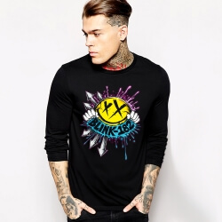 Blink 182 dài tay áo T-Shirt trường