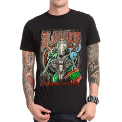 Blink 182 Rock T-Shirtブラックヘビーメタルバンド