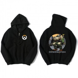 Blizzard surwatch bastion Sweater Mens Black hoody